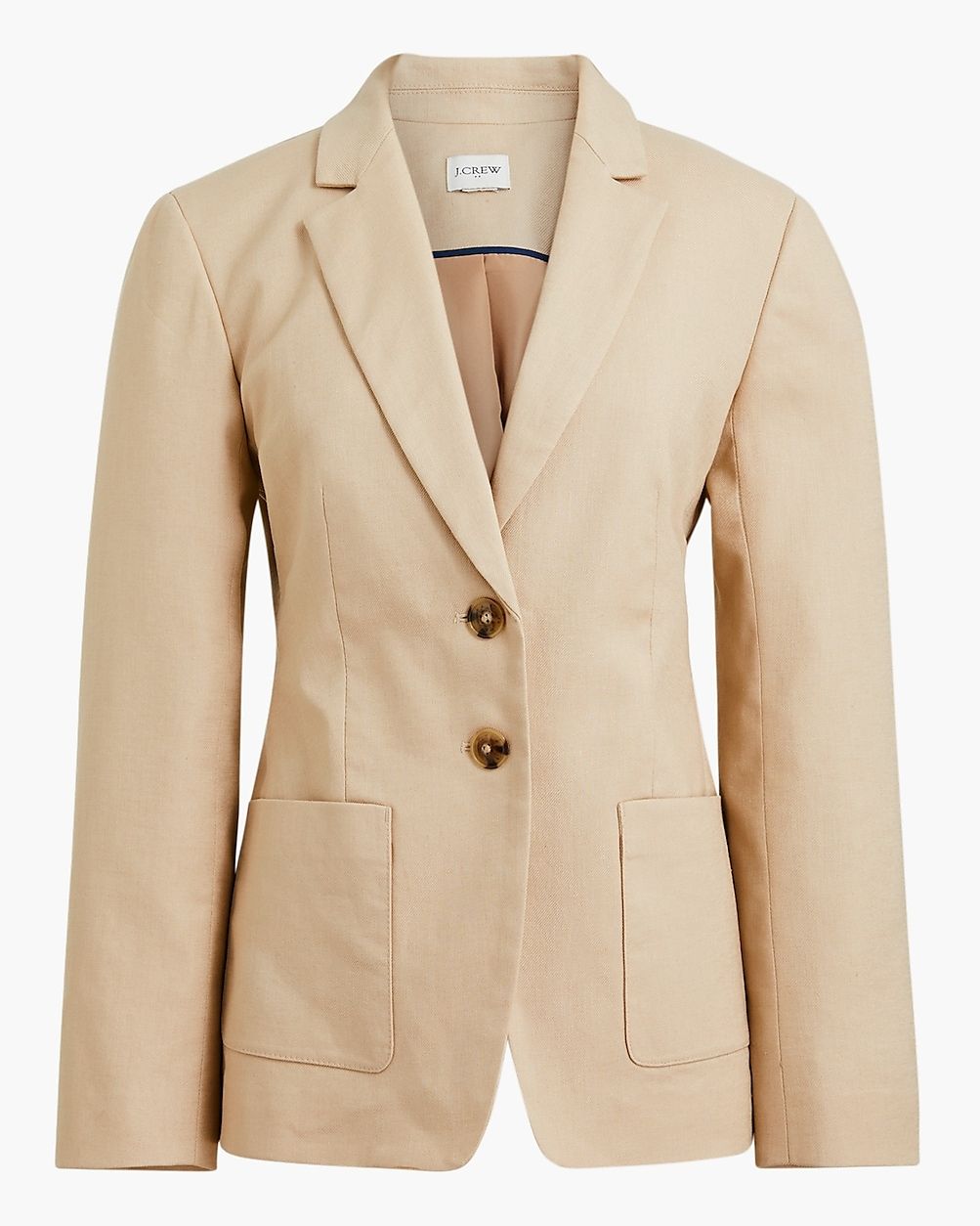 Linen-blend blazer | J.Crew Factory