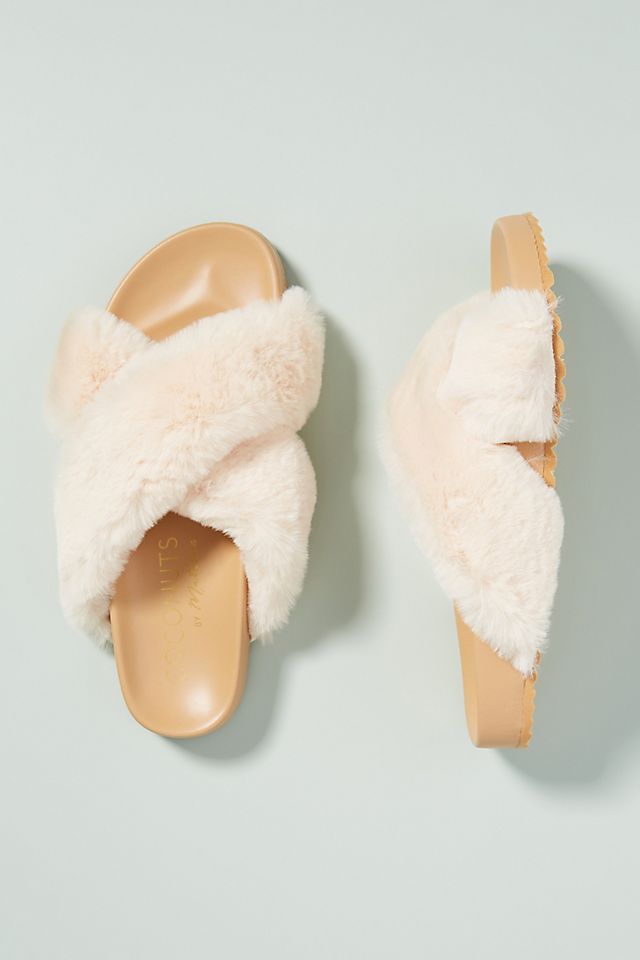 Matisse Seasons Faux Fur Slippers | Anthropologie (US)