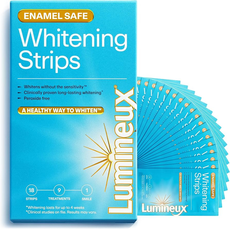 Lumineux Teeth Whitening Strips 7 Treatments - Enamel Safe - Whitening Without The Sensitivity - ... | Amazon (US)