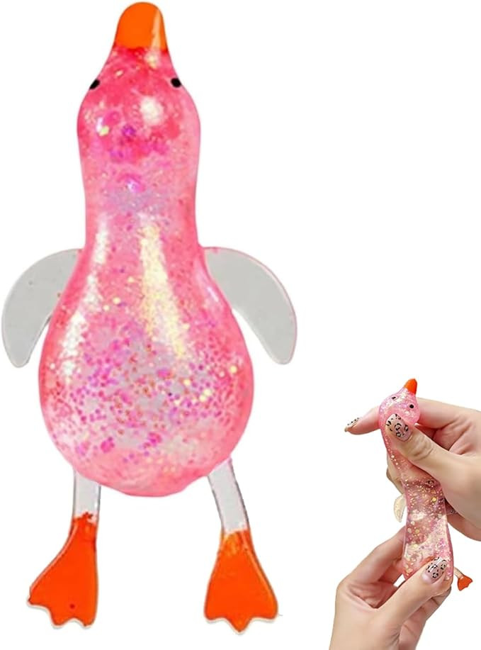 Cute Duck Squishy Sugar Stress Ball,Soft Duck Stress Relief Sugar Ball Toys and Moldable Slow Ris... | Amazon (US)