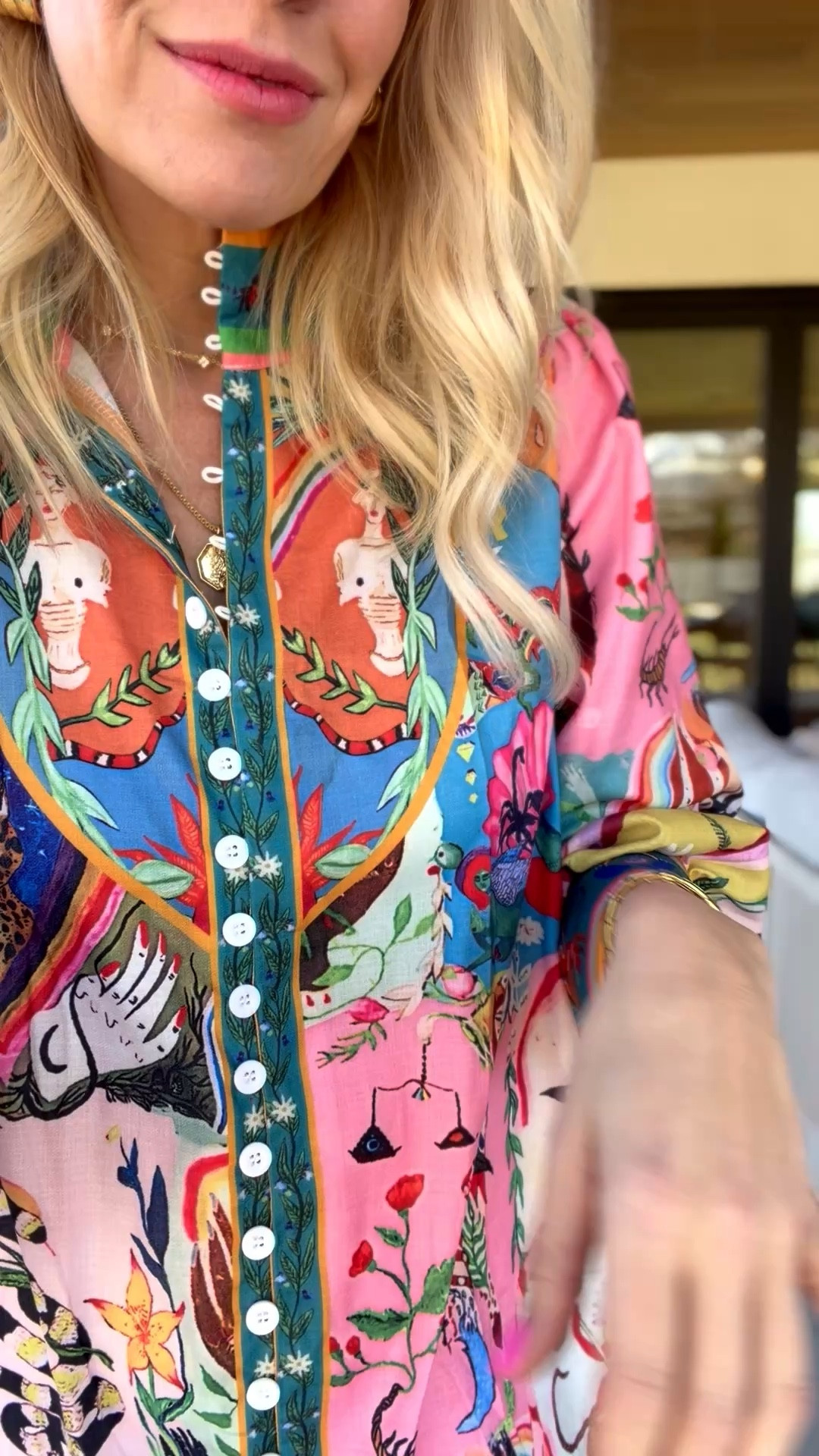 This one is so fun! Would be perfect for a beach vacation! 