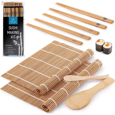 Zulay Kitchen 9 Piece Sushi Making Kit For Beginners | Wayfair North America