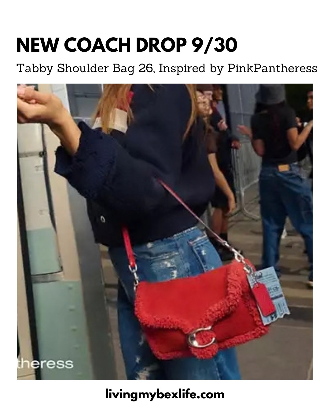 New Coach Tabby Shoulder Bag 26, Inspired by PinkPantheress | special edition coach, limited edition coach, luxury handbag, designer handbag, coach drop 9/30 

 #LTKdayinmylife #LTKgrwm #LTKootd