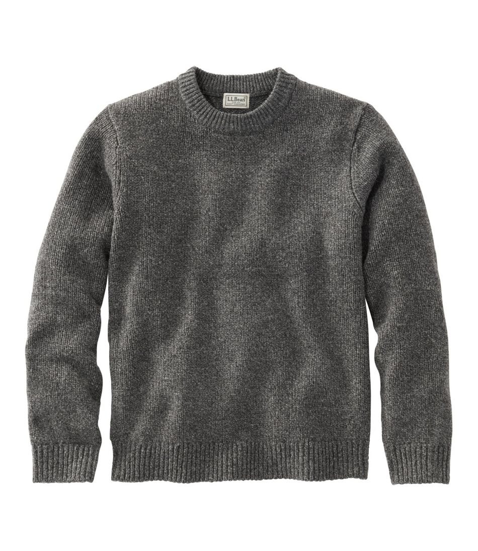 Men's Bean's Classic Ragg Wool Sweater, Crewneck | L.L. Bean