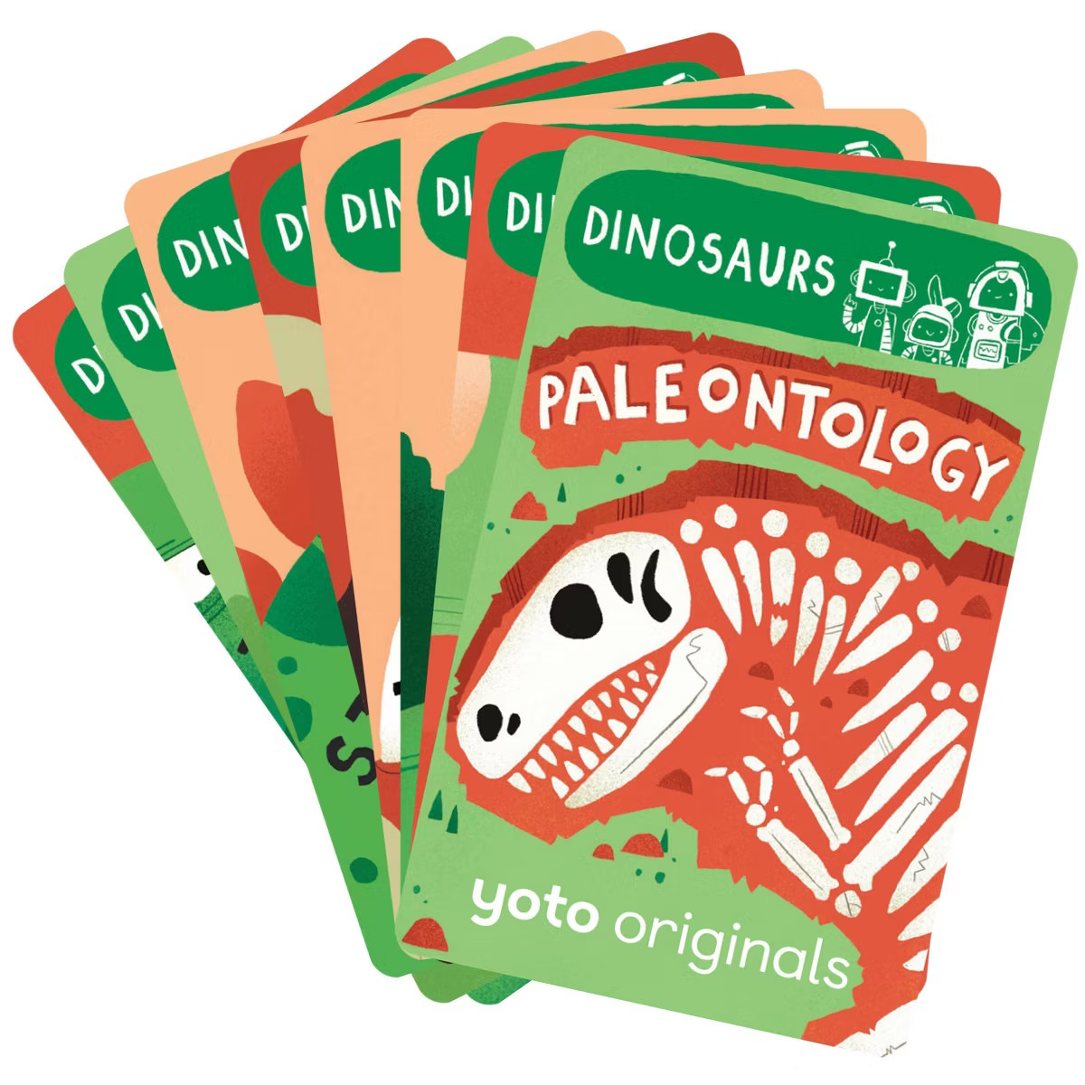 Yoto BrainBots: Dinosaurs Audio Card Collection (8 Card Pack) | Target