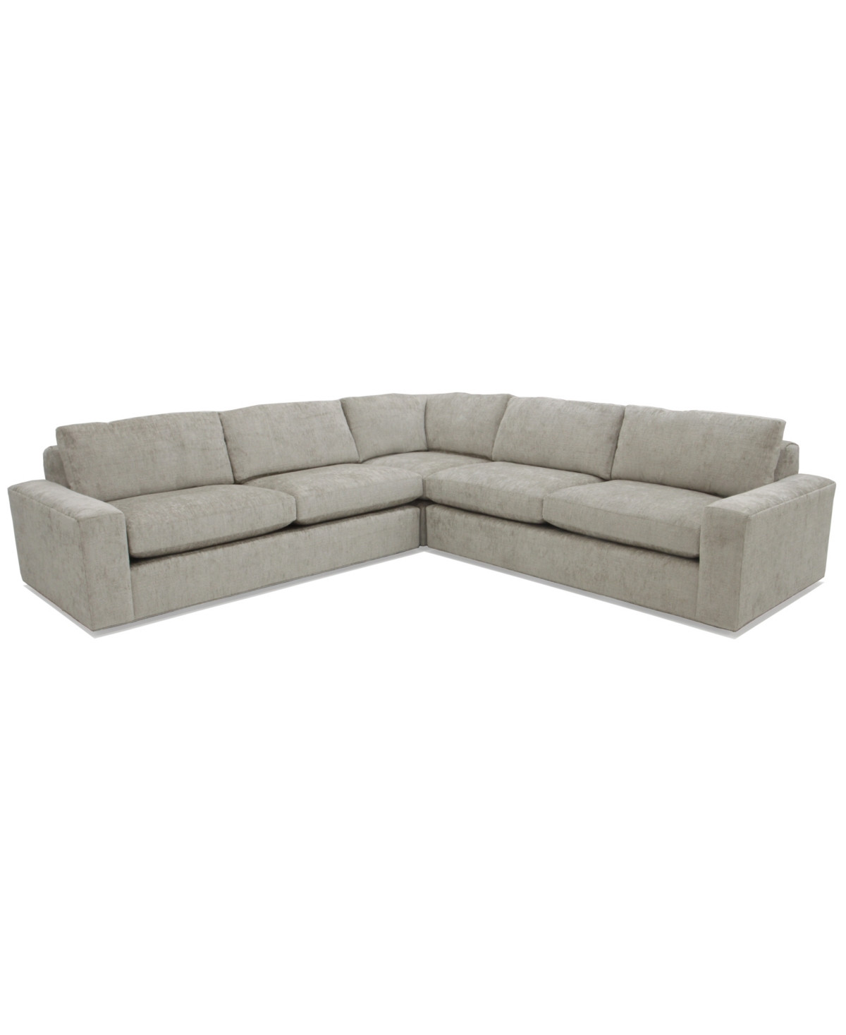 Danyella 3-Pc. Fabric "L" Sectional, Created for Macy's | Macys (US)