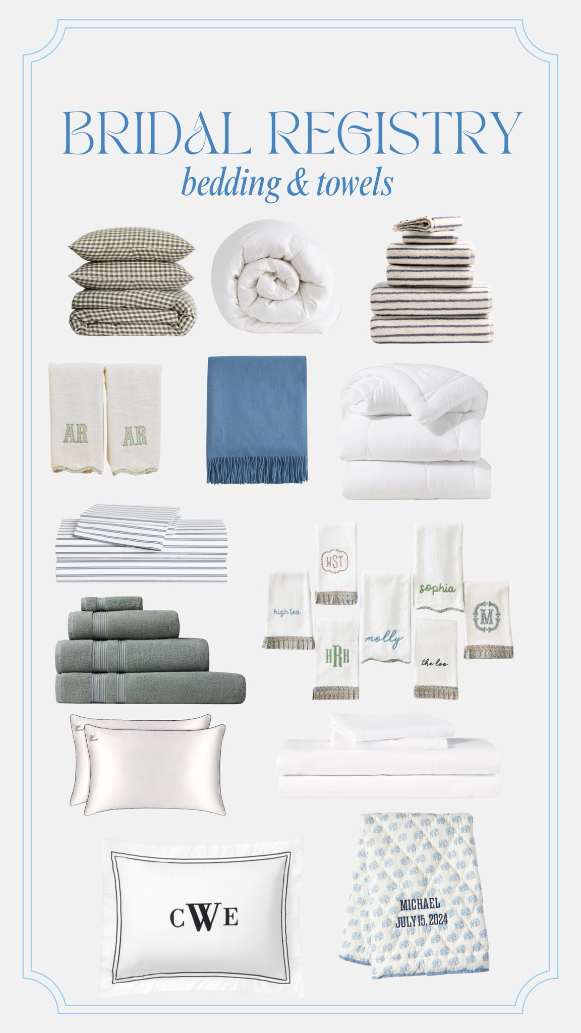 [2/11/26] 👰🏻 wedding registry must-haves! bedding & towels 

#LTKWedding #LTKHome #LTKSeasonal