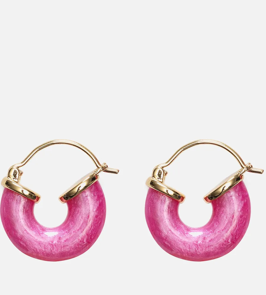 Anni Lu Petit Swell Resin Hoop Earrings | Coggles (Global)