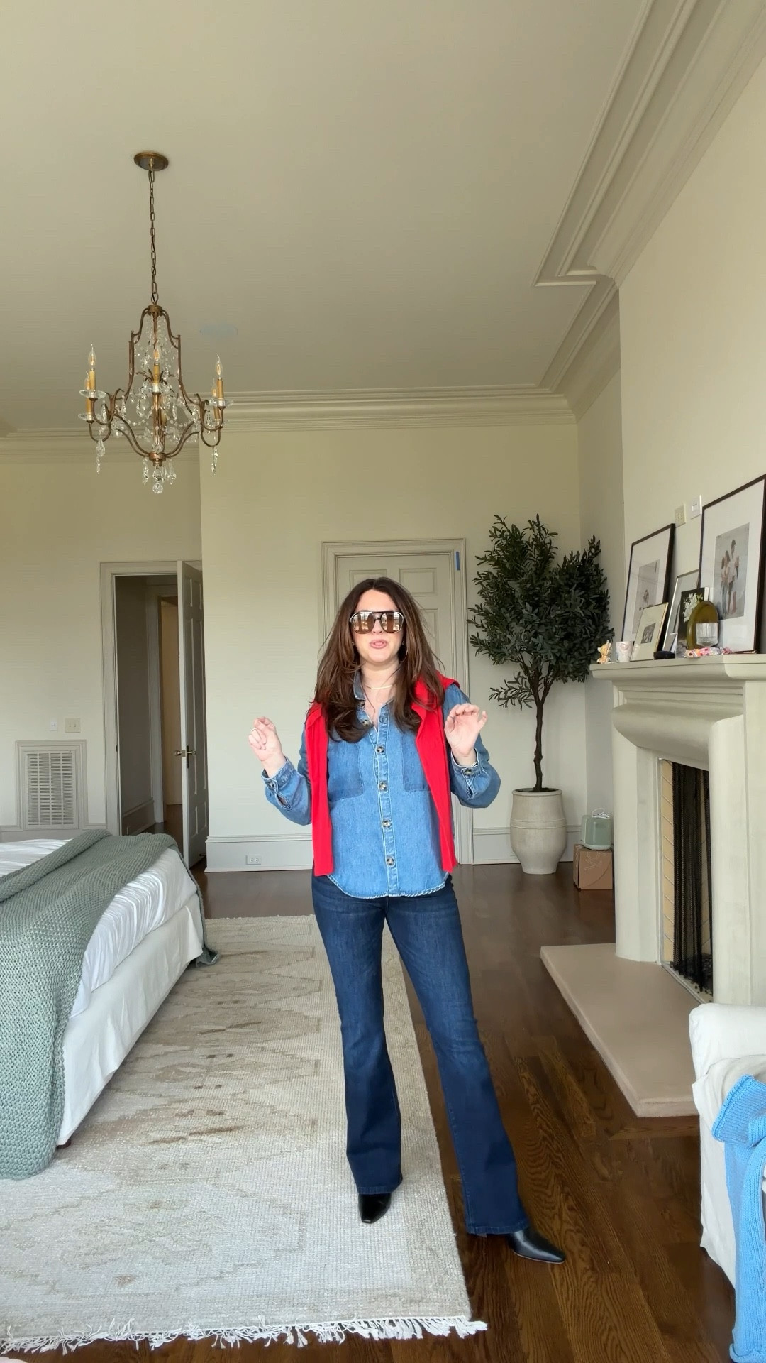 Entire look is @anthropologie! CHEESEGAL20 for 20% off right now! 

@anthropologie #AnthroPartner