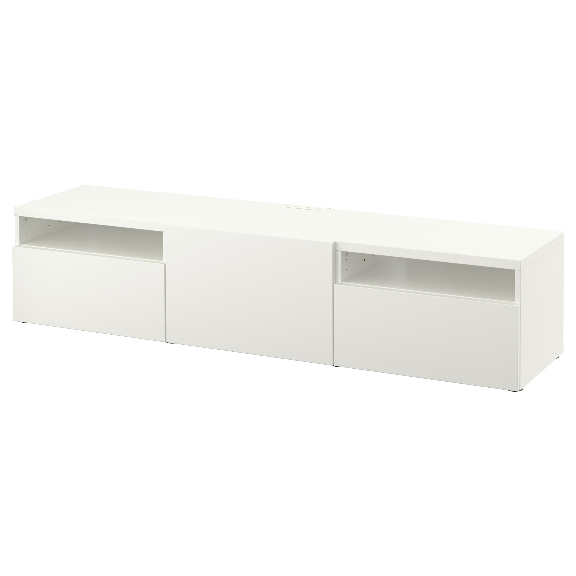 BESTÅ TV-Bank, weiß/Lappviken weiß, 180x42x39 cm - IKEA Deutschland | IKEA (DE)