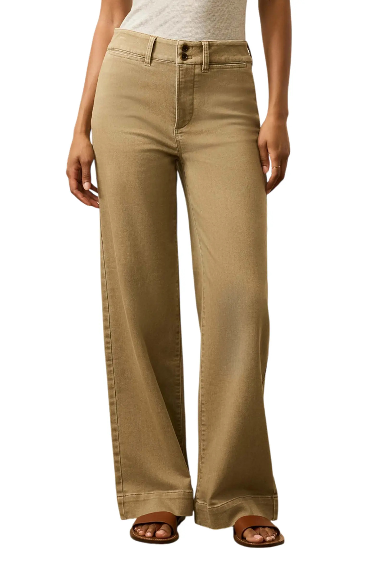 Stretch Terry Sailor Wide Leg Pants (Women) | Nordstrom | Nordstrom