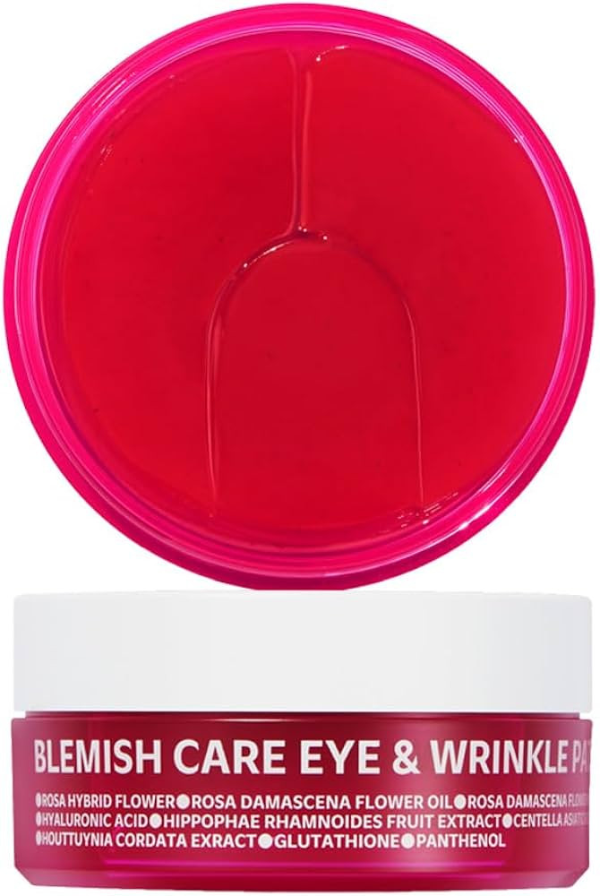 ISOI Blemish Care Eye & Wrinkle Patch, Hyaluronic Acid Eye Masks for Hydration & Firming with Bul... | Amazon (US)