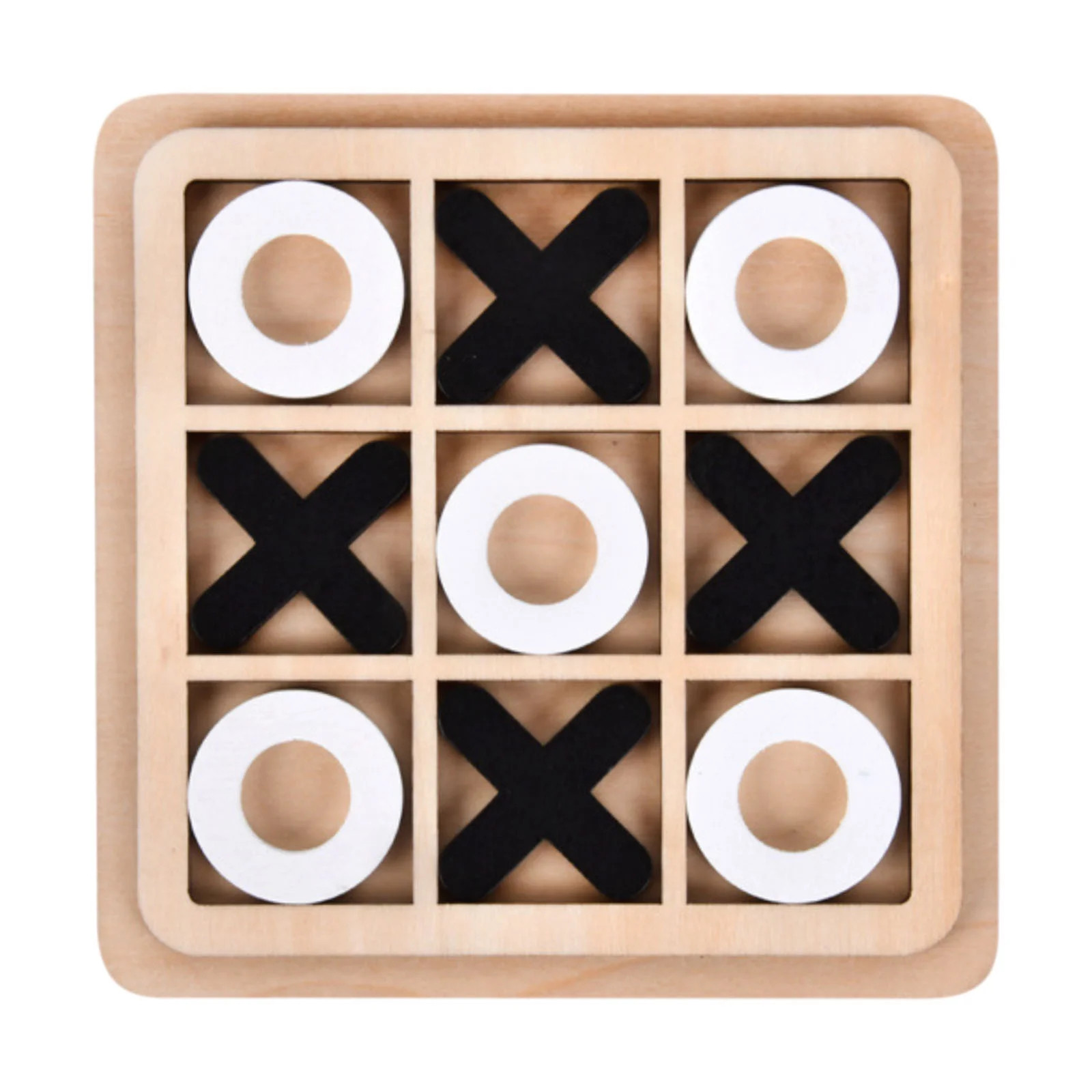 Tarmeek Tic Tac Toe Board Game for 3 4 5 Year Old Kids, Wooden Montessori educational Toys Family... | Walmart (US)
