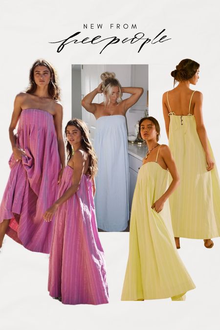 New colors in this maxi!!! Wearing a small 🤍💛🩷 Easter dress, pastel dress, Easter outfit ideas 

#LTKfindsunder100 #LTKSeasonal #LTKstyletip