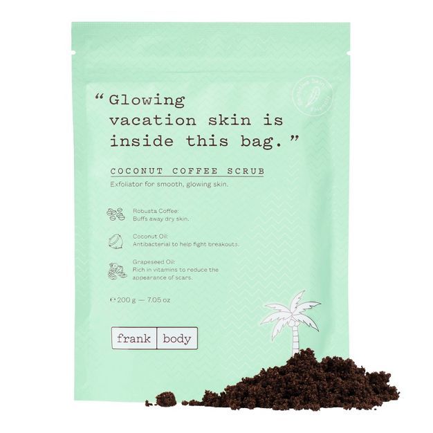 frank body Coconut Coffee Scrub - 7.05oz | Target