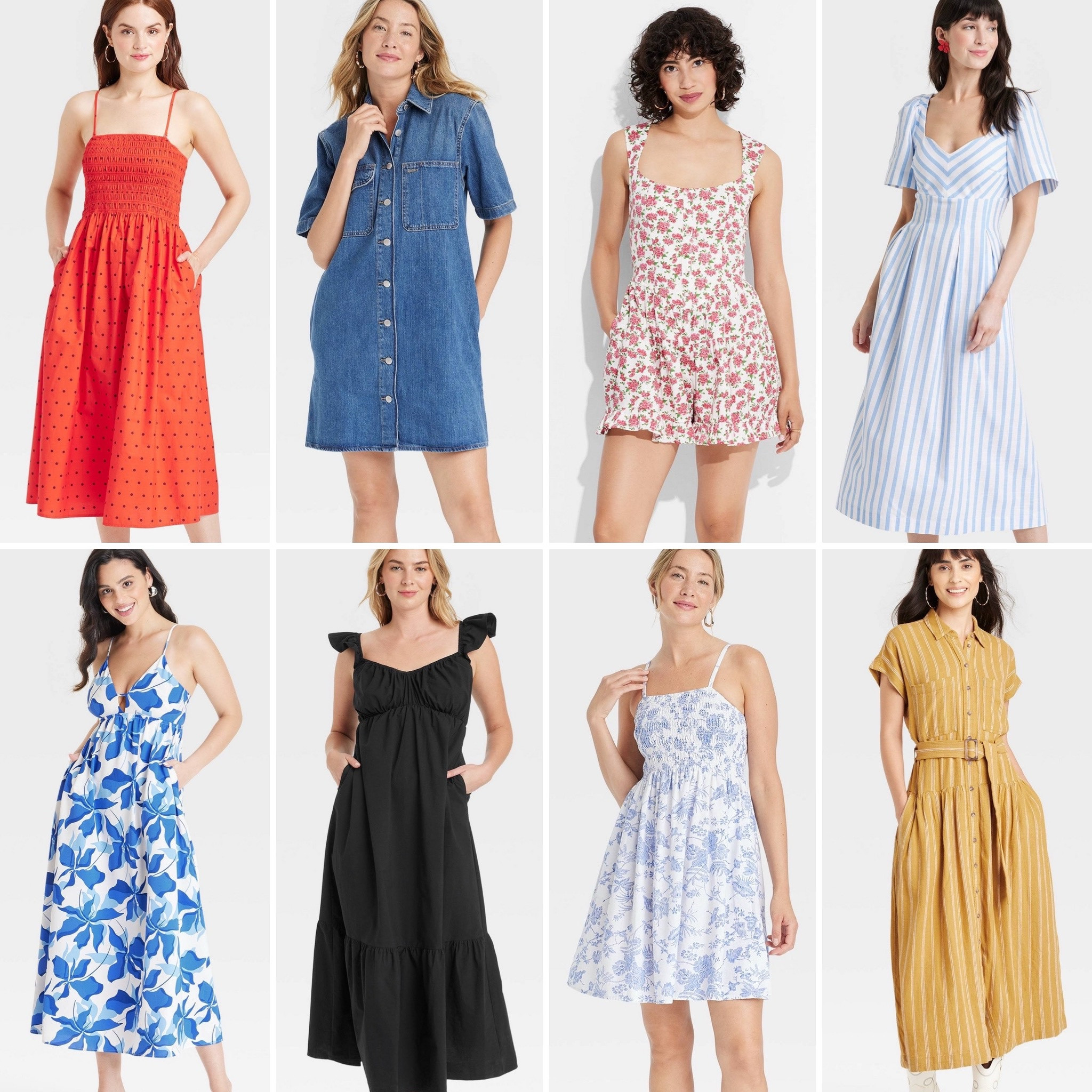 All of these dresses are 30% off during Target Circle Week!


#LTKSaleAlert #LTKSeasonal #LTKSummerSales