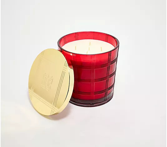 HomeWorx by Slatkin + Co. Luxe 80oz Ginger Spice Candle - QVC.com | QVC