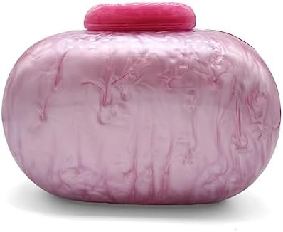 Acrylic Evening Clutch Bag for Women Shell Shape Shoulder Crossbody Bag Glitter Marble Purse Hand... | Amazon (US)