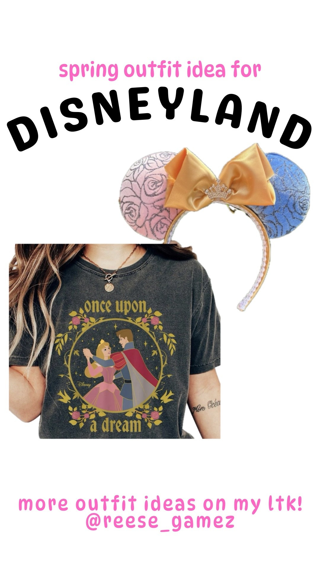 disney outfit, disneyland outfit, disney outfits, disneyland outfits, cinderella outfit, disney princess outfit, aurora outfit, mickey ears, minnie ears

#LTKtravel #LTKstyletip #LTKSeasonal