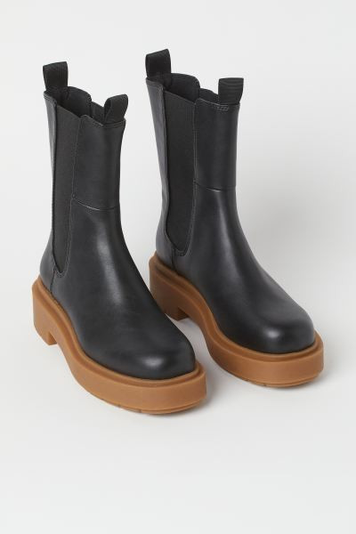 Platform Chelsea-style Boots | H&M (US + CA)
