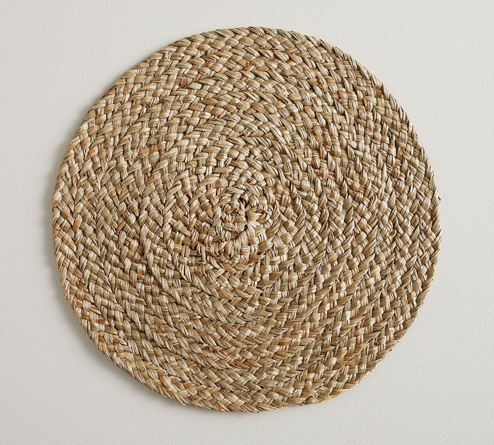 Braided Handwoven Charger Plate | Pottery Barn (US)