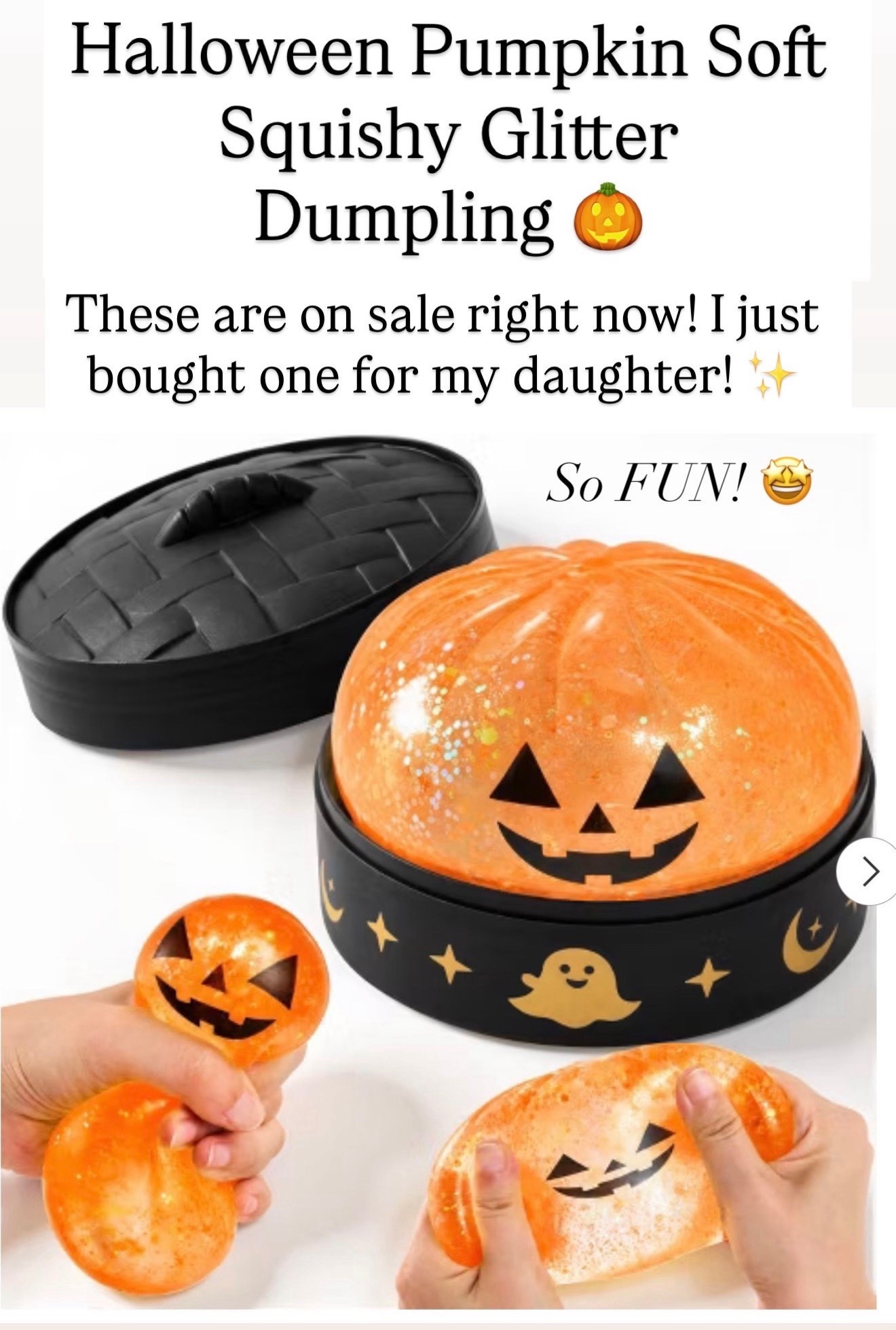 Halloween pumpkin dumpling

#LTKKids