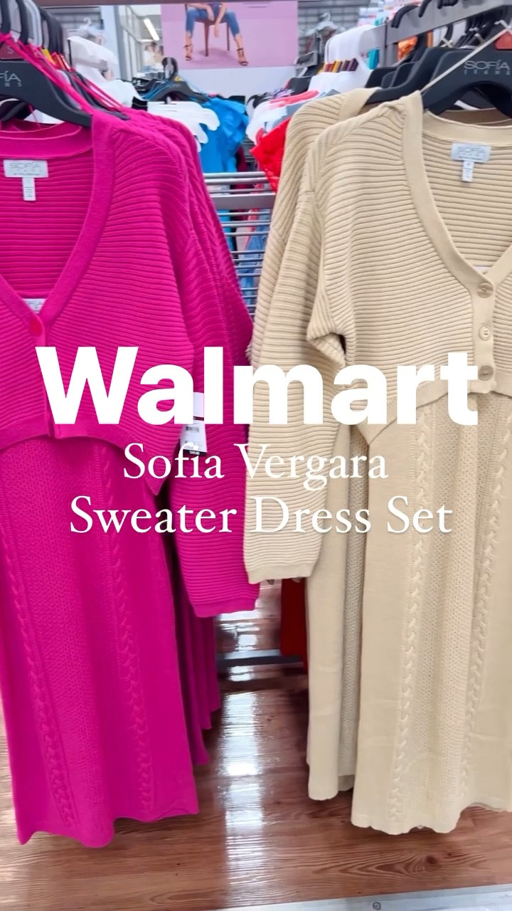 Sofia Jeans by Sofia Vergara Women's Dress and Cardi Set 
