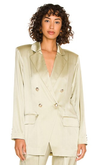Pandora Blazer in Sage | Revolve Clothing (Global)
