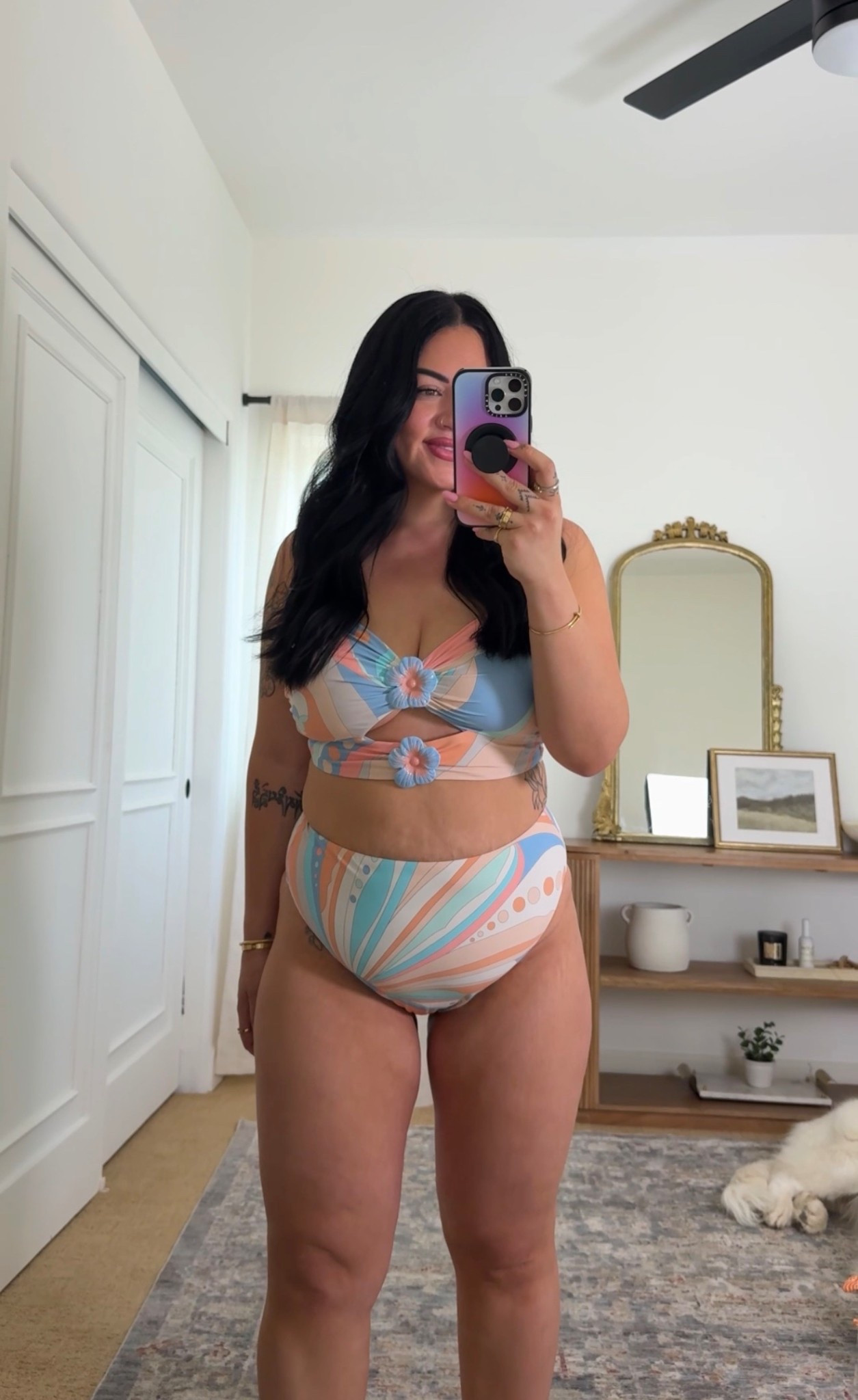 wearing a size xl in top and bottoms in this bikini from @Anthropologie 

#LTKootd #LTKTravel #LTKSwim