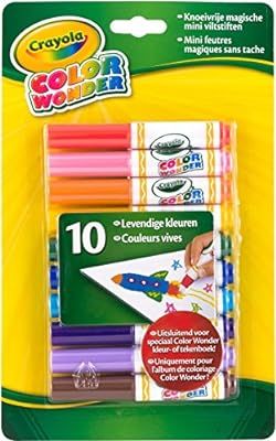 Crayola Color Wonder Markers, Mess Free Coloring, 10 Count, Gift for Kids, Age 3, 4, 5, 6 | Amazon (US)