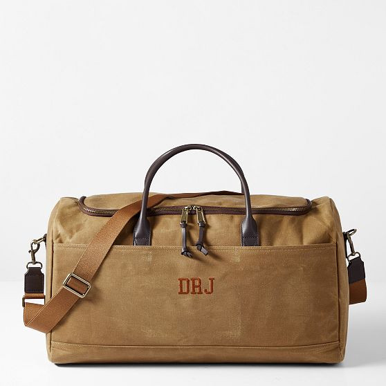 Jack Waxed Canvas Overnighter | Mark and Graham