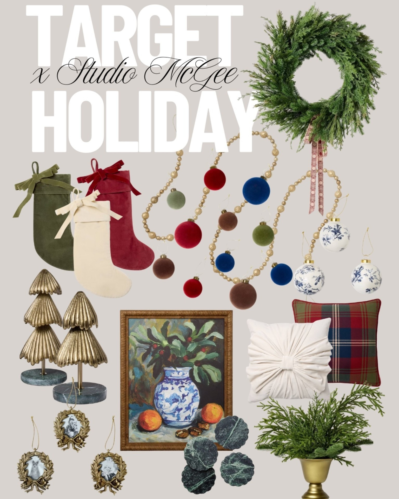 NEW Threshold x Studio McGee holiday collection 🎄

#LTKHome #LTKFindsUnder50 #LTKSeasonal