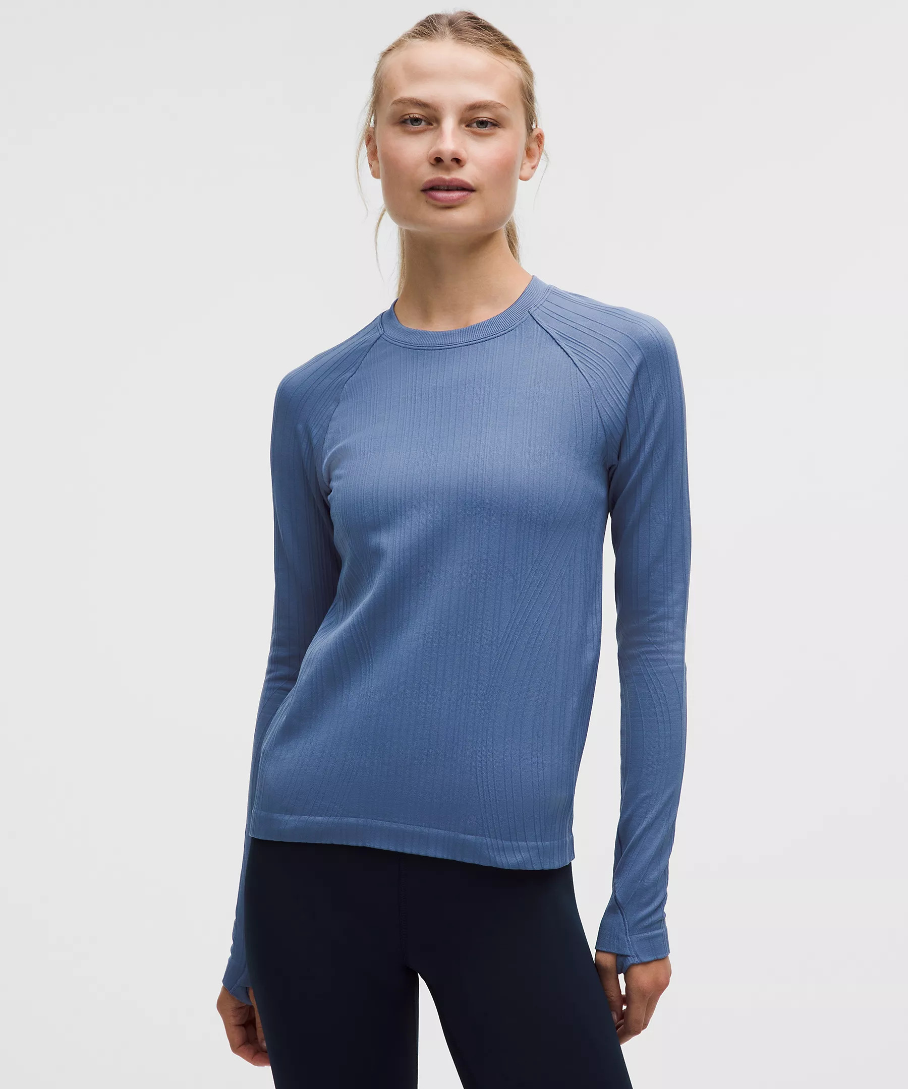 Rest Less Variegated Ribbed Pullover | Lululemon (US)