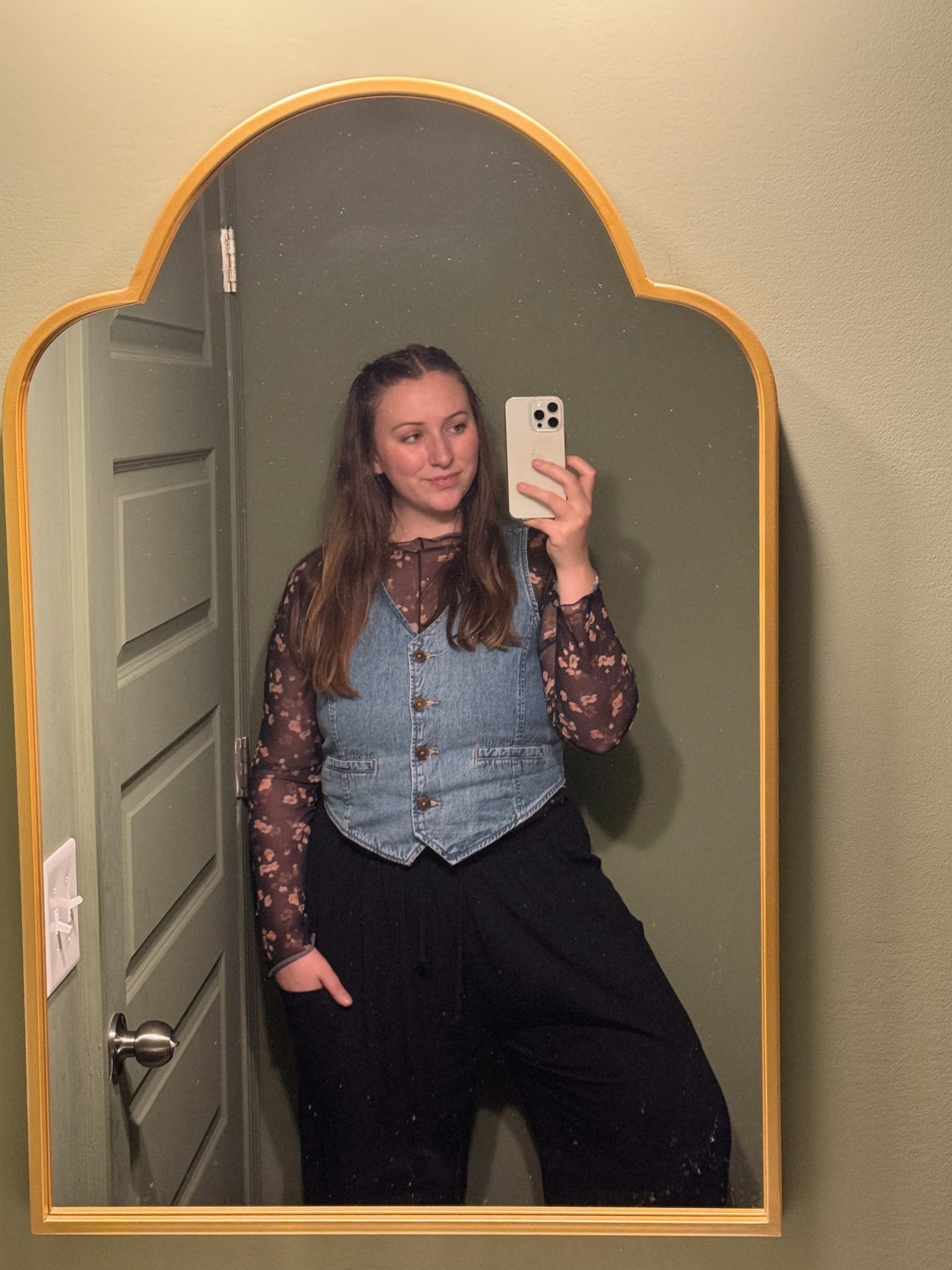 Old navy vest (large) and top(XL) and pants(M)  are from Amazon 

#LTKStyleTip #LTKMidsize #LTKSpringSale