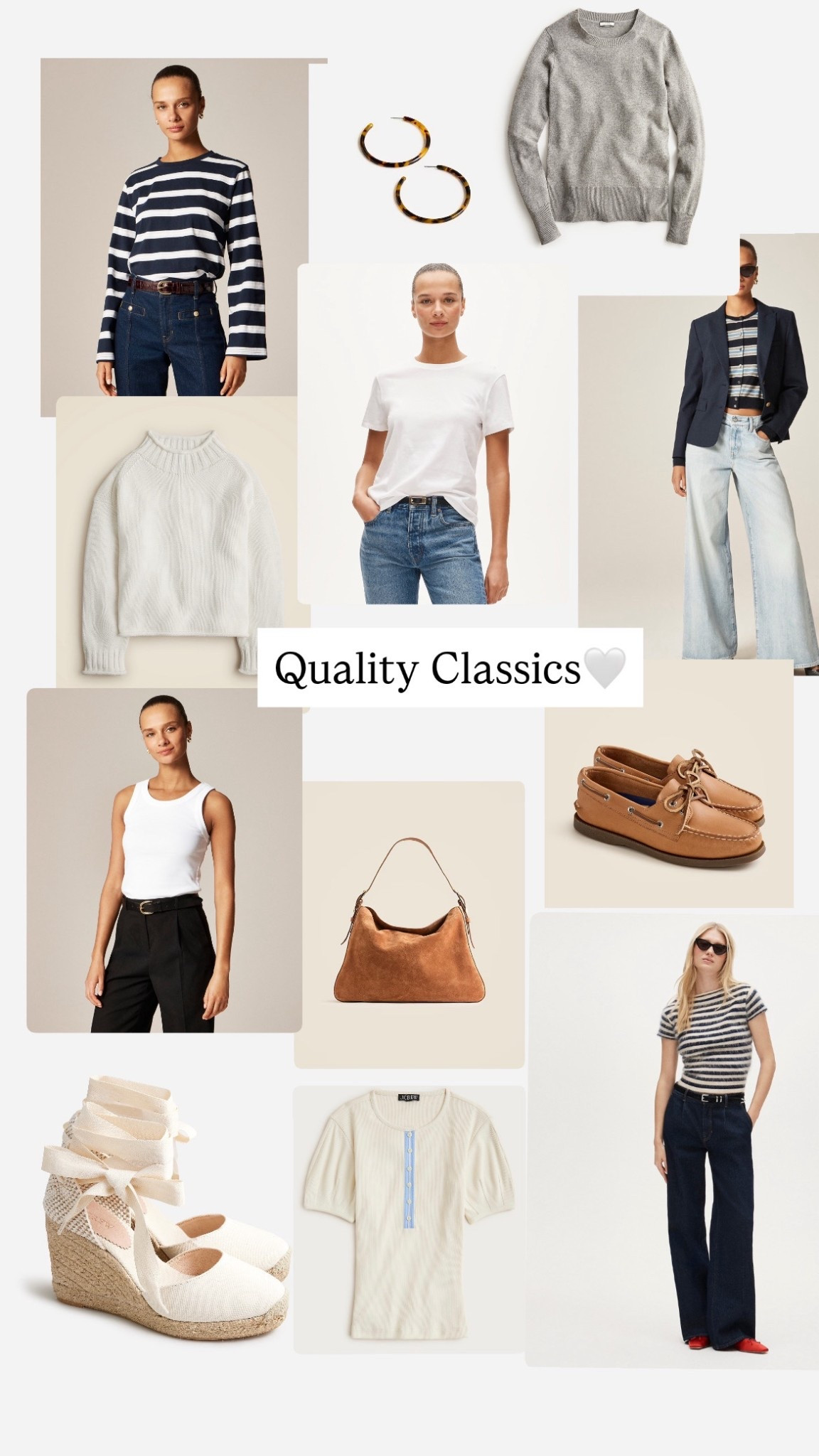 Quality Classics that last🫶🏼
#Jcrew @jcrew 

#LTKSaleAlert #LTKOver40 #LTKgrwm