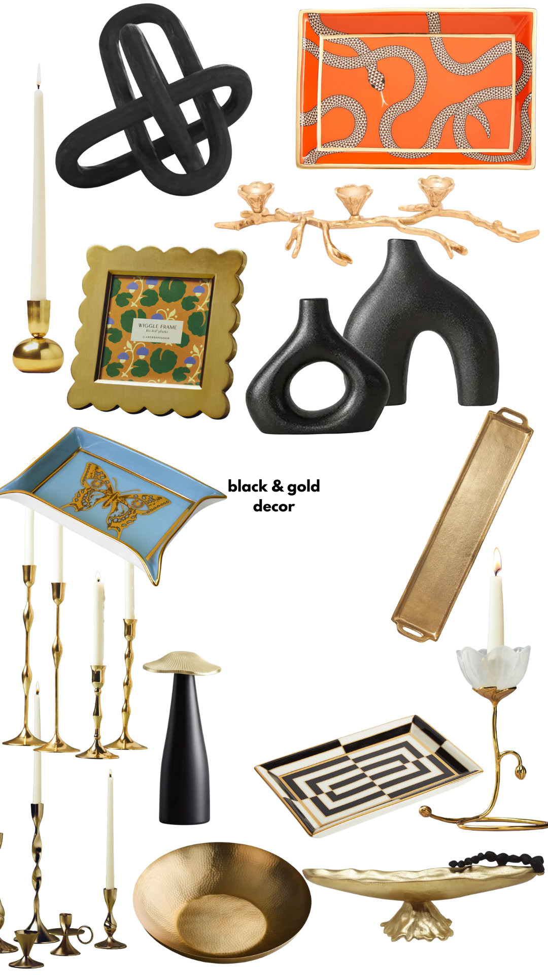 Shopping Cart Wednesday: black and gold home decor under $100 

 #LTKHome #LTKFindsUnder100