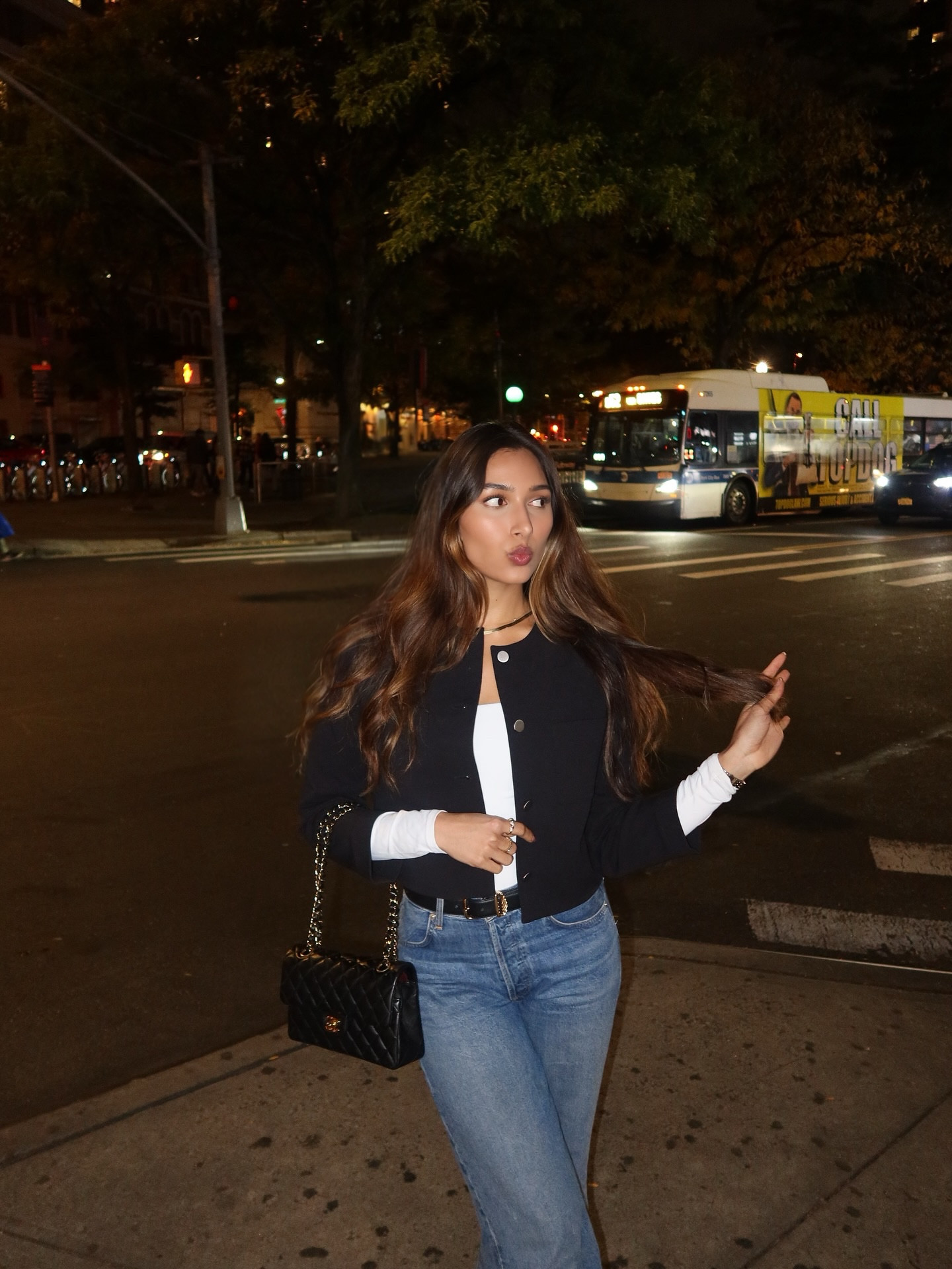 A little New York night 🤍✨🐍

#newyork #outfitinspo #nyc #fashion #aritzia