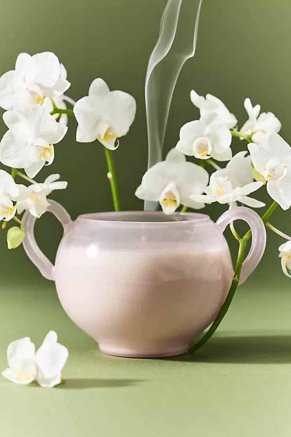 Daphne Fresh Vanilla Orchid & Sea Salt Glass Candle | Anthropologie (US)