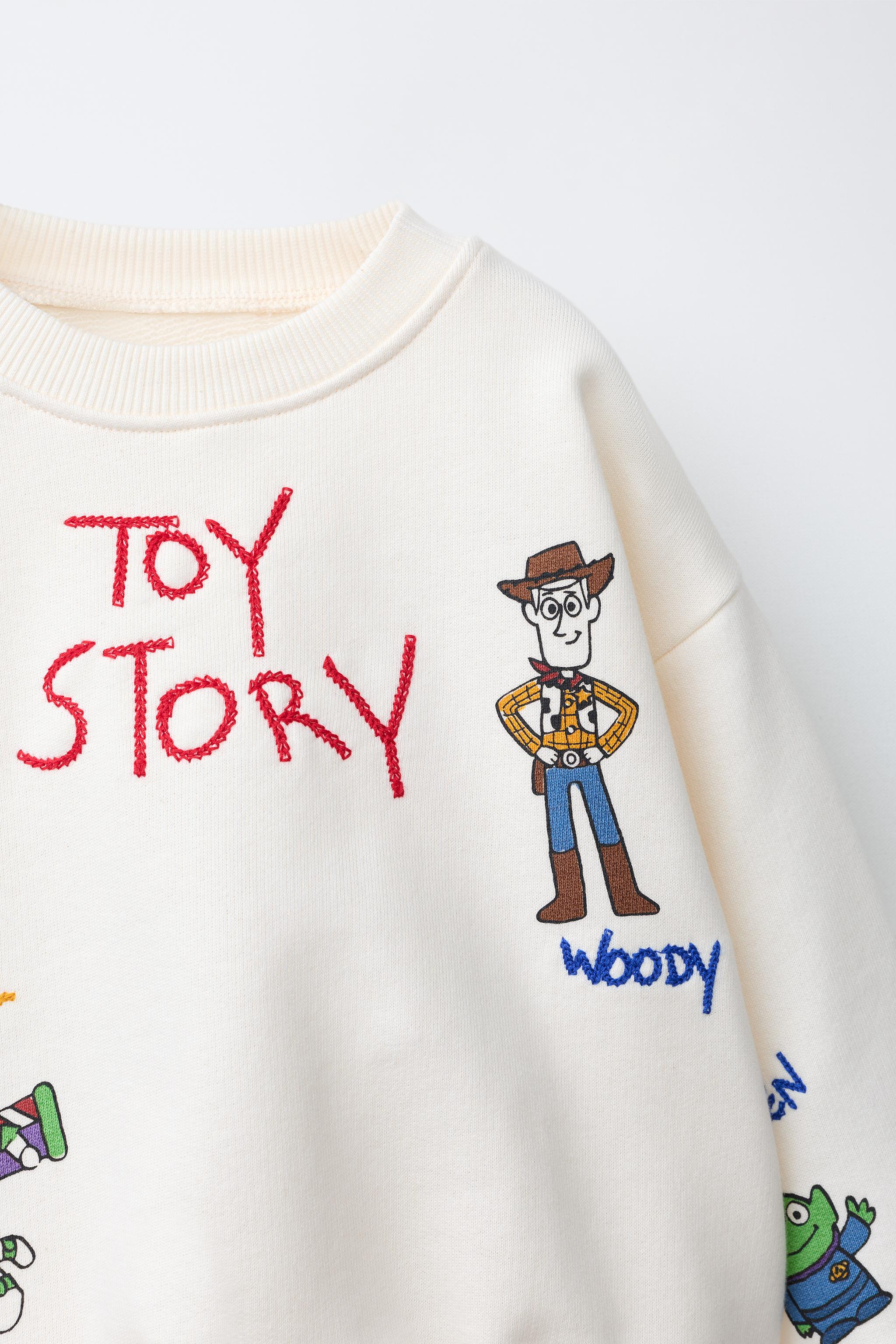 TOY STORY \u00a9 DISNEY PIXAR EMBROIDERED SWEATSHIRT | Zara UK