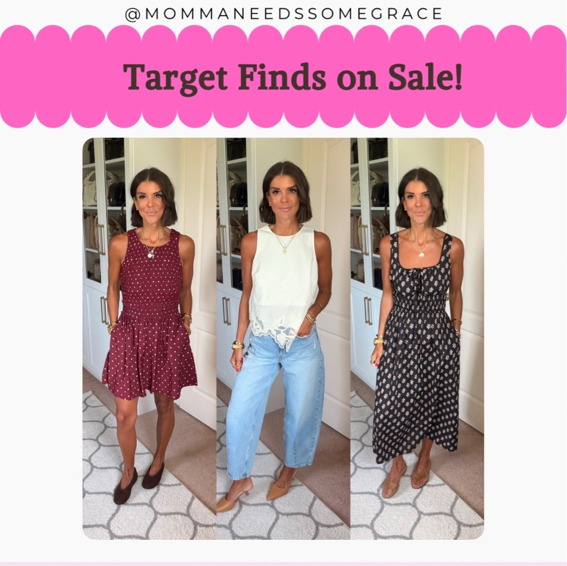 Target 40% off sale! Size xs in dresses, size 0 in jeans!. Xs in tank

#LTKSaleAlert #LTKstorytime #LTKootd