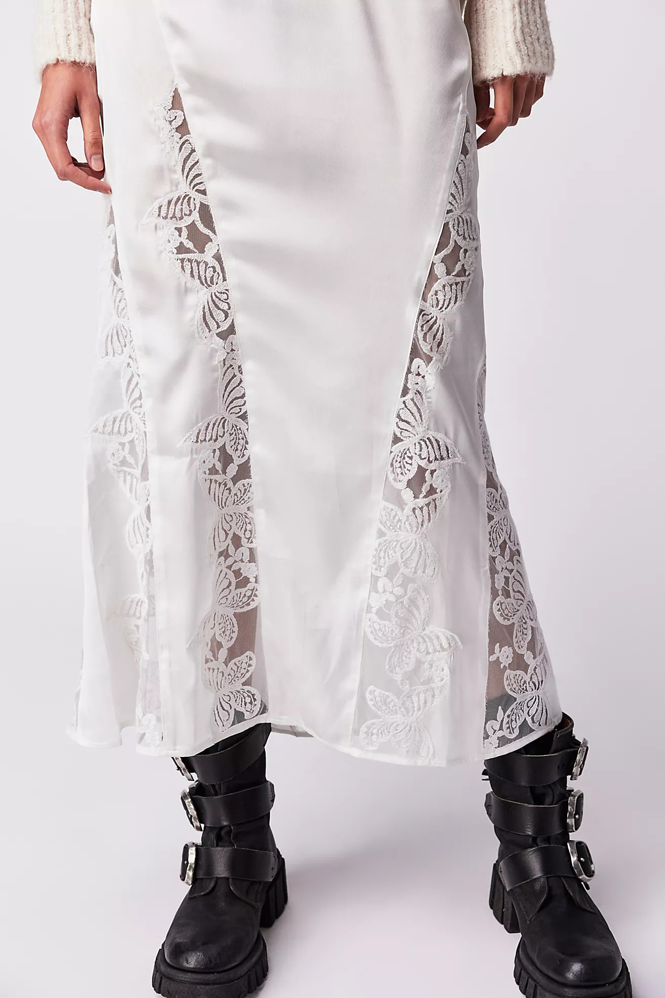 Scarlet Slip Midi Skirt | Free People (Global - UK&FR Excluded)