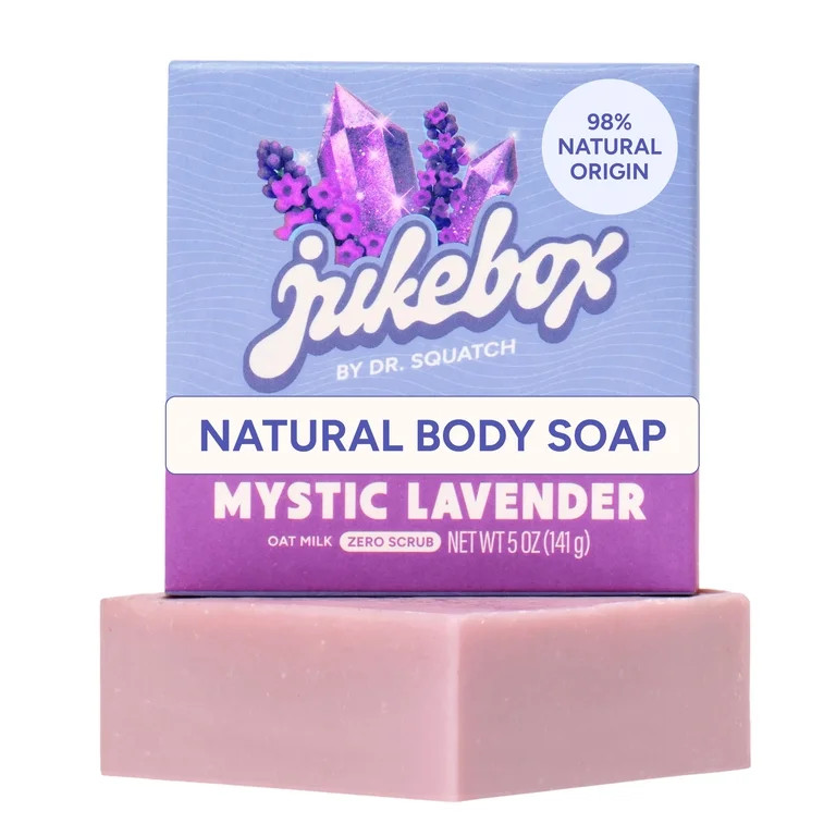 Jukebox Natural Women's Bar Soap – Cold Process – No Harsh Chemicals – Mystic Lavender, 5oz | Walmart (US)