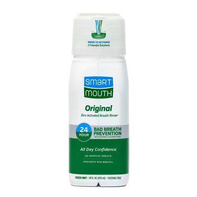 SmartMouth Original Mouth Wash - 16 fl oz: Paraben-Free, Sulfate-Free, Mint Flavor, Zinc Chloride | Target