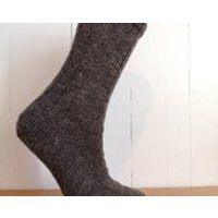100% Pure Shetland Wool Socks Natural Shaela Grey | Etsy (US)