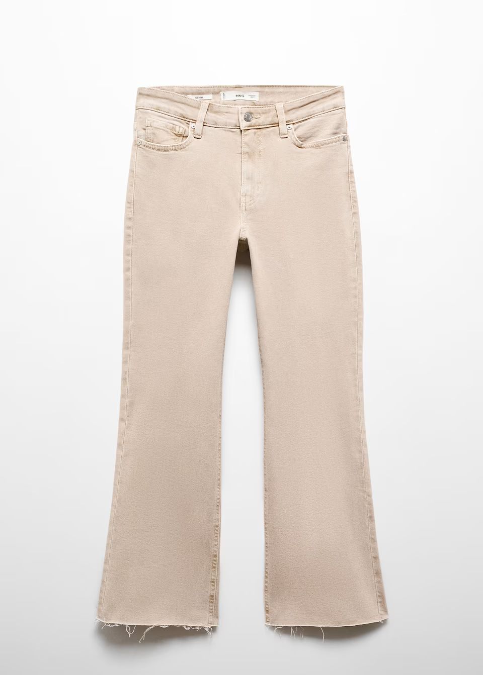 Kurze flared-jeans -  Damen | Mango Deutschland | MANGO (DE)