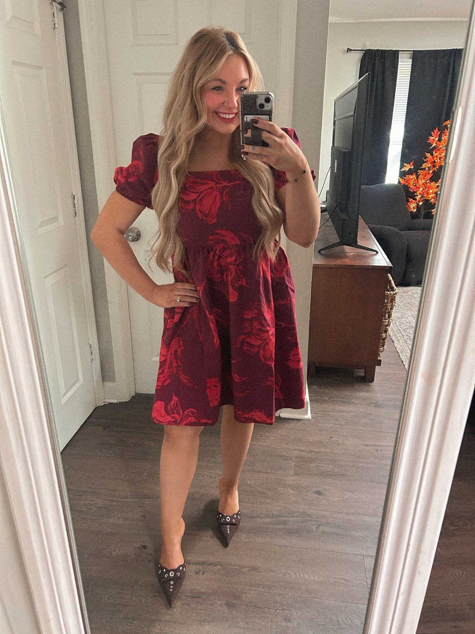 Walmart head to toe! Love this dress and it would be perfect for the holidays! 

#LTKSeasonal #LTKMidsize #LTKHoliday