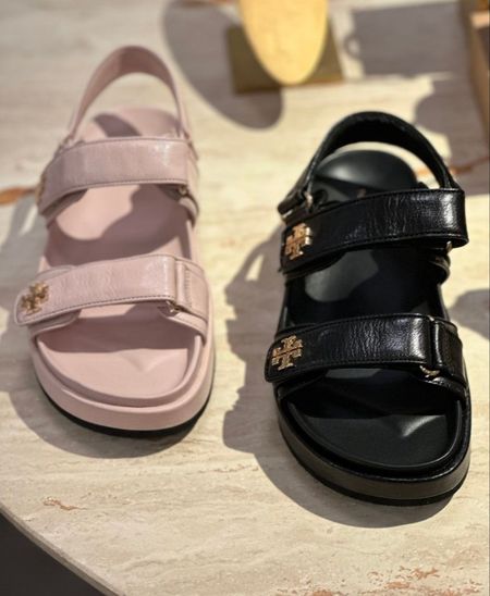Tory Burch Logo Plaque Open-Toe Sandals are so comfortable on my feet. Perfectly hugging and fitting every fold of the foot. Small platform for long days and a match for either dress or a sporty outfit 

#LTKShoeCrush #LTKSaleAlert #LTKSeasonal