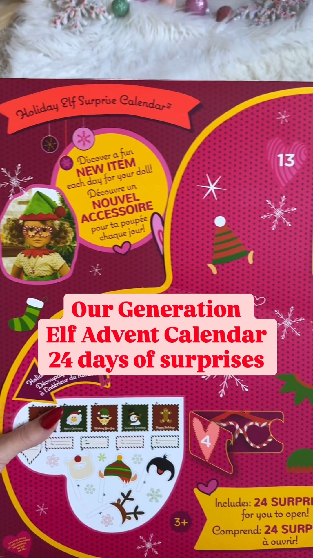 We ❤️ @ogdolls!

The girls had so much fun opening and playing with their new Holiday Elf Surprise advent calendar. Every surprise was something they could decorate with, dress their dolls in, or even use to make their OG pets extra festive.

The calendar also came with adorable decor for their dollhouse and Christmas tree. Their dollhouse is still sprinkled with treasures from last year’s OG advent calendar too


#OurGeneration #targetfinds #targertun #targetmom #kidsgiftideas #giftsforkids
#giftideas #Dollhouse  #toys #dolls #pretendplay #playroom #playroomdecor #targetfinds #jaxmomlife #target #targetstyle #playroominspo #momlife #mom #girlmom #pink #targetstyle #mytargetstyle #ltkkids #christmas #tween



#LTKFindsUnder50 #LTKGiftGuide #LTKHoliday