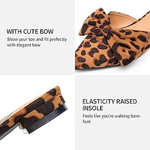 Trary Mules for Women Flats Comfortable, Bow Pointed Toe Womens Mules, Flats Mules Shoes for Wome... | Amazon (US)
