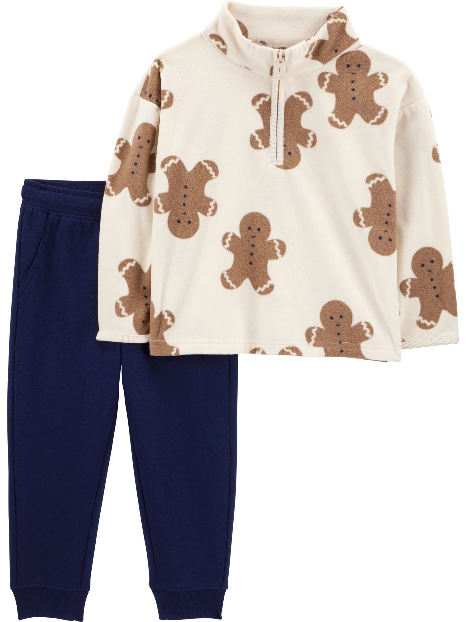 Carter's Child of Mine Baby and Toddler Boy Holiday Outfit Set, 2-Piece, Sizes 12M-5T | Walmart (US)